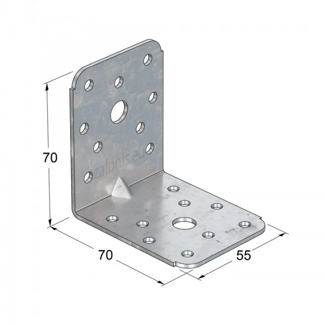 ΓΩΝΙΑ 70x70x55 / ΓΑΛΒΑΝΙΖΕ
